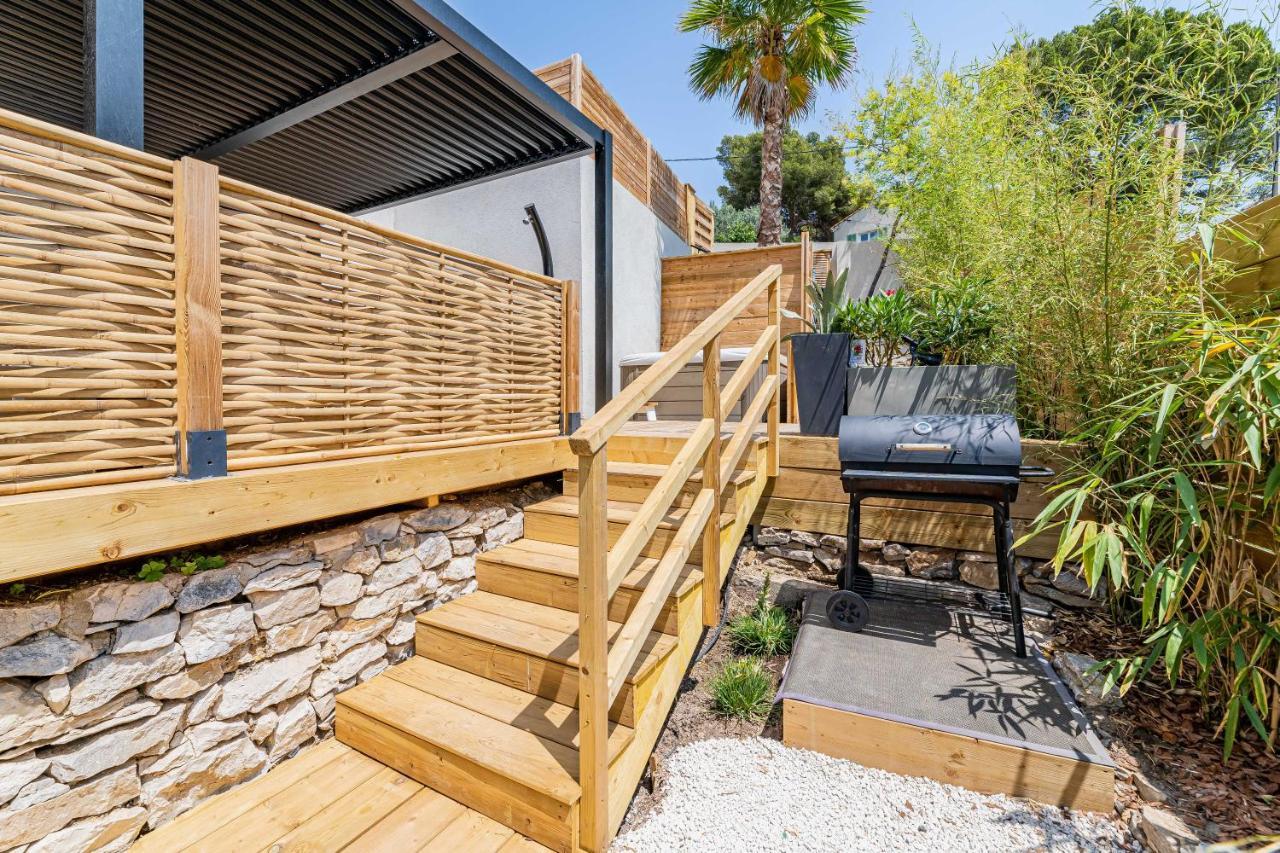 Appartamento Maison Osmoz Port Pin - jacuzzi, clim par Dodo à Cassis Esterno foto